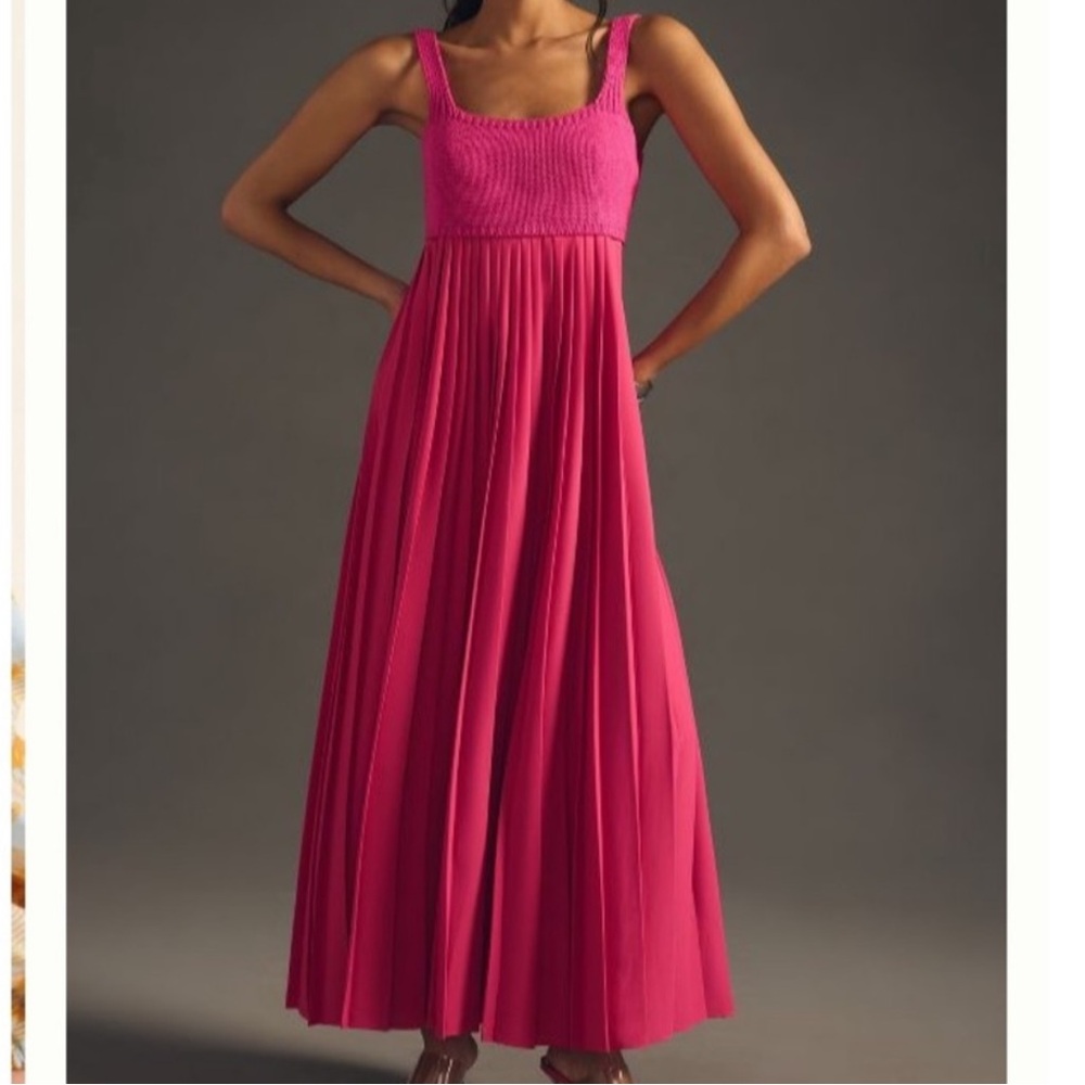 Mare mare x Anthropologie pleated dress